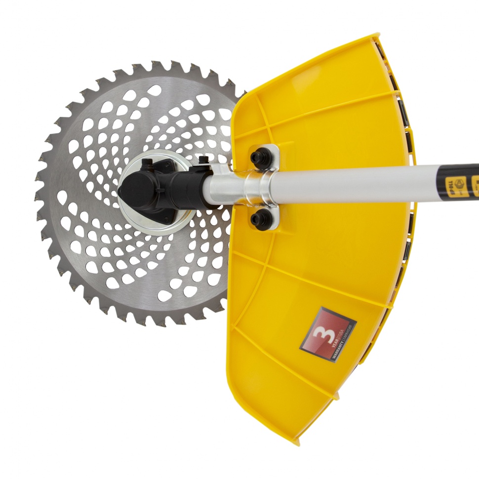 Триммер бензиновый DTL-52S, 52 см3, разъемная штанга, состоит из 2 частей Denzel (96266)