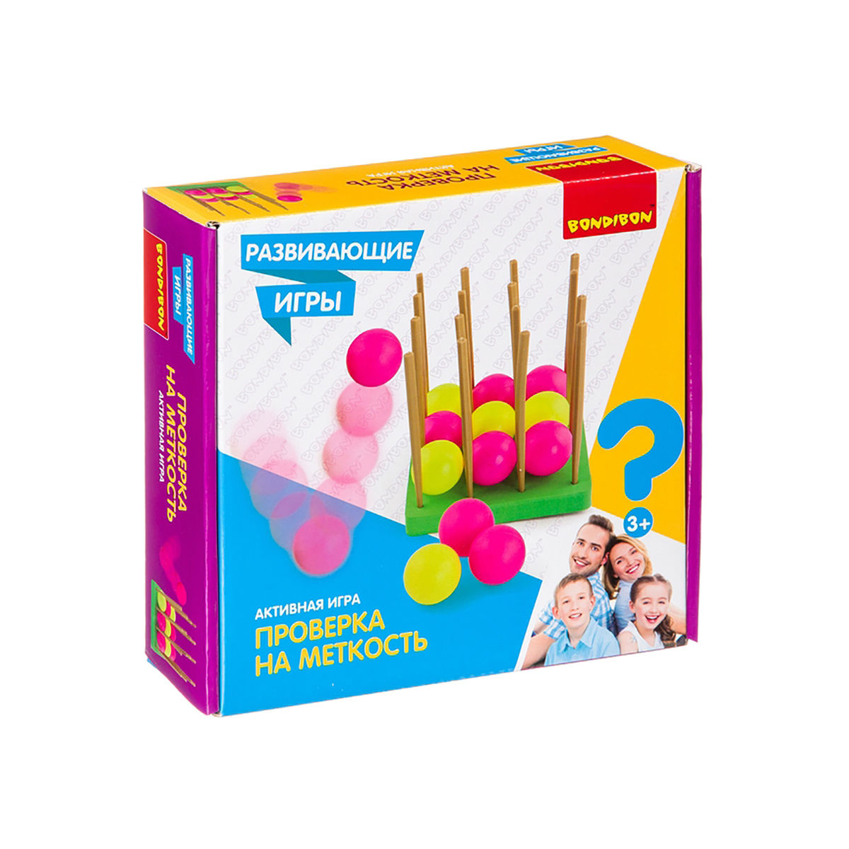Игра развивающая "проверка на меткость" "bondibon" вв4161