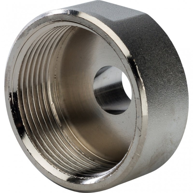 Переходник редукционный ВН 1"1/2 x 1/2" никель STOUT