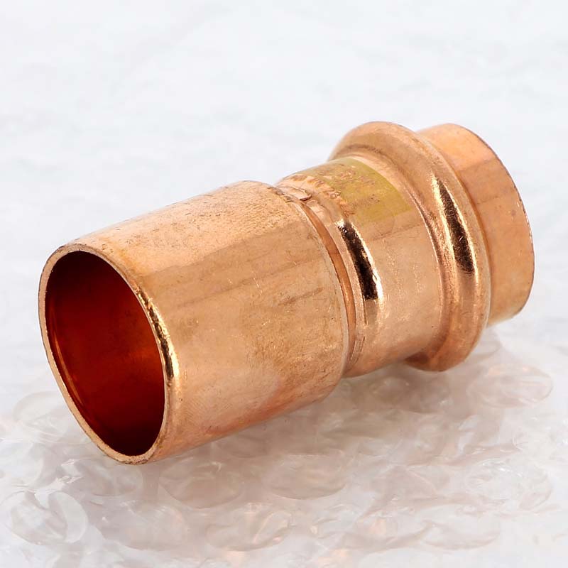 Угол-вставка пресс 28х22 медь Profipress G VIEGA