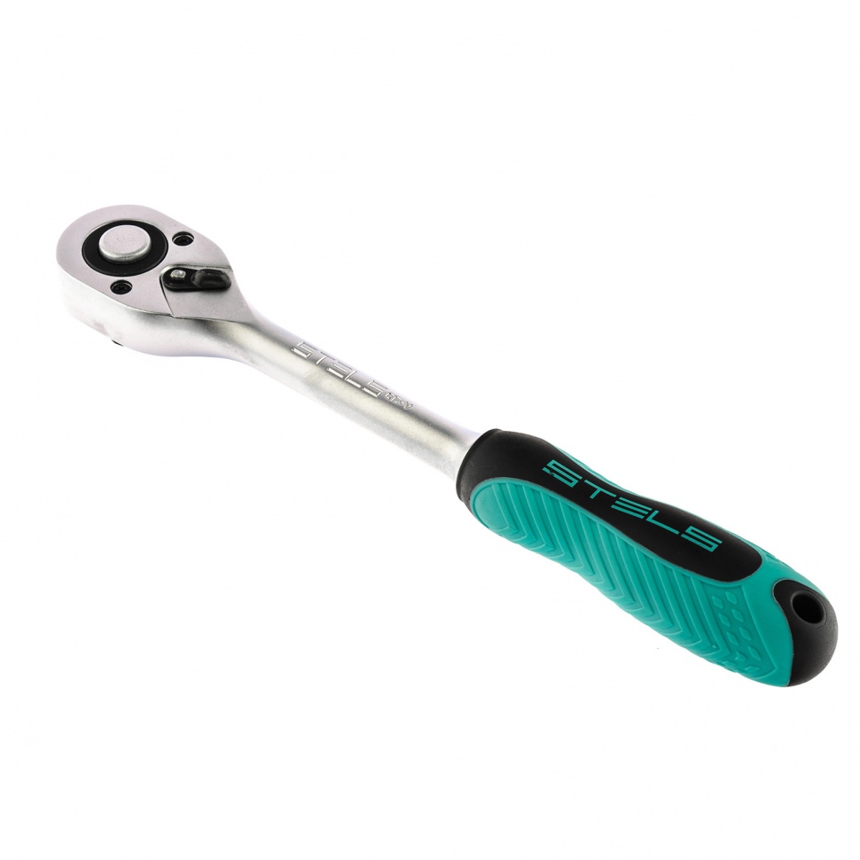 Ключ трещотка 1/2, 72 зуба, с быстрым сбросом, СrV Stels (14043)