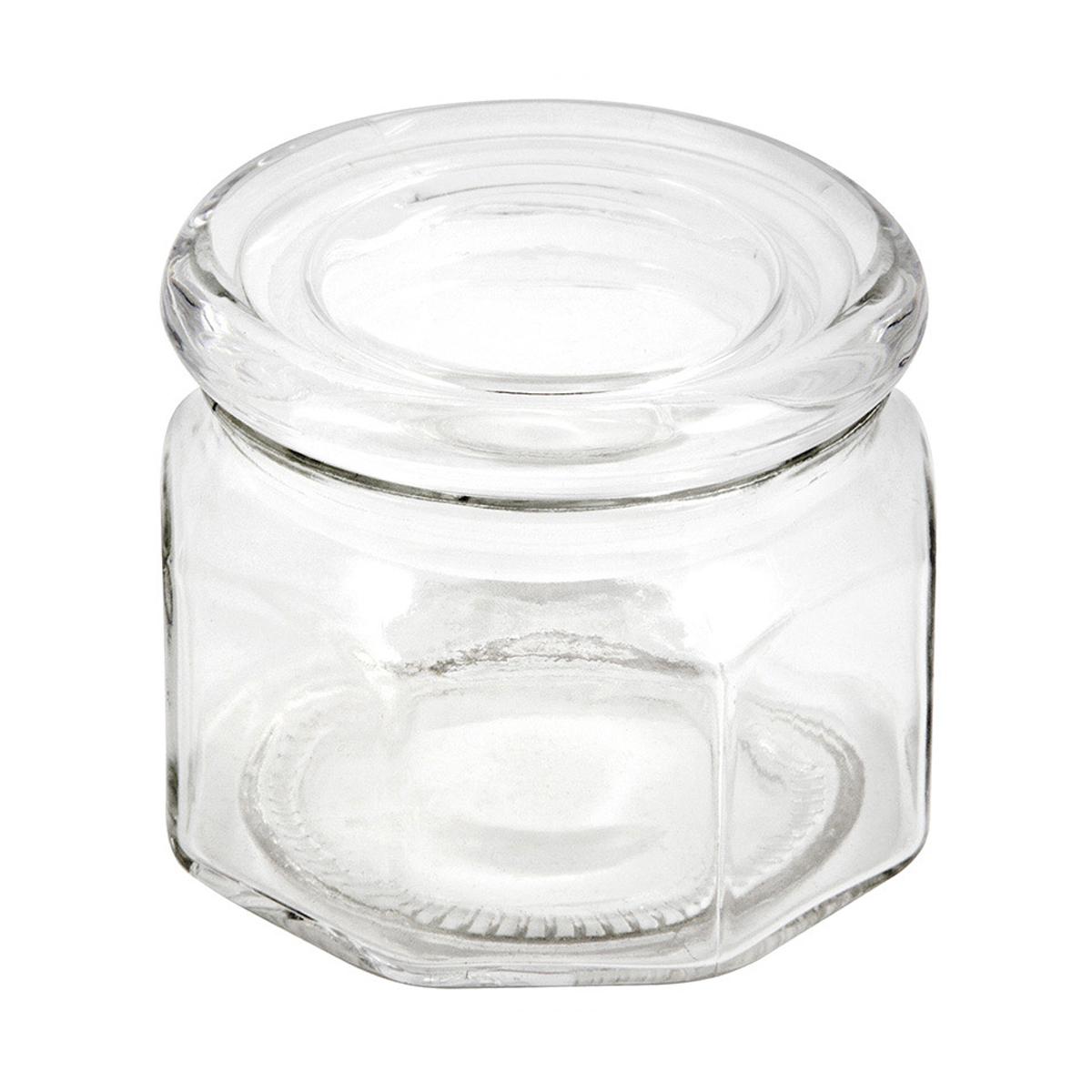 Банка для сыпучих продуктов "aria" 0,3 л с крышкой, стекло (1/24) "mallony"