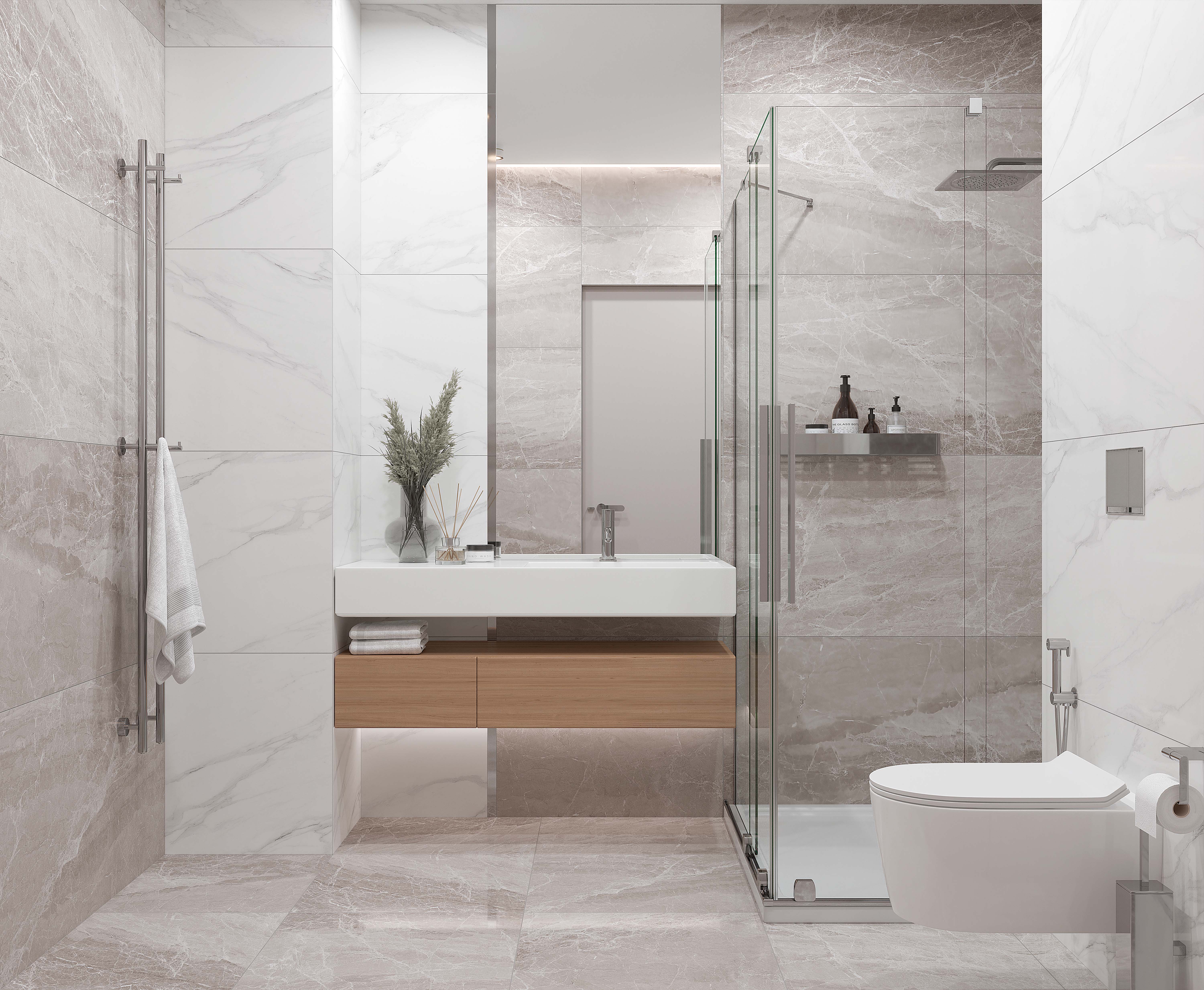 Nostalgic silver керамогранит полированный 60x60