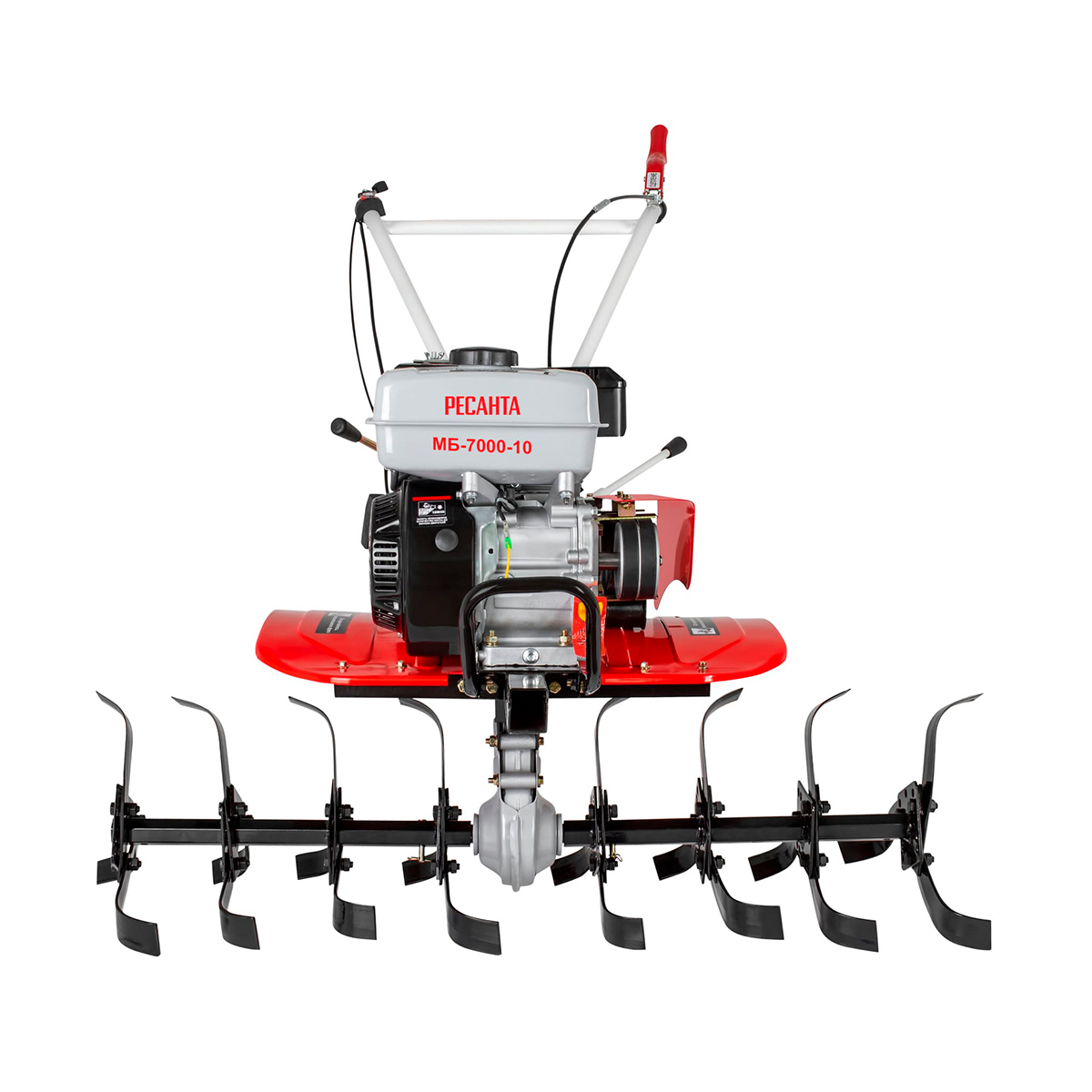 Машина сельскохозяйственная бензиновая (культиватор) мб-7000p-10 (1) "ресанта"