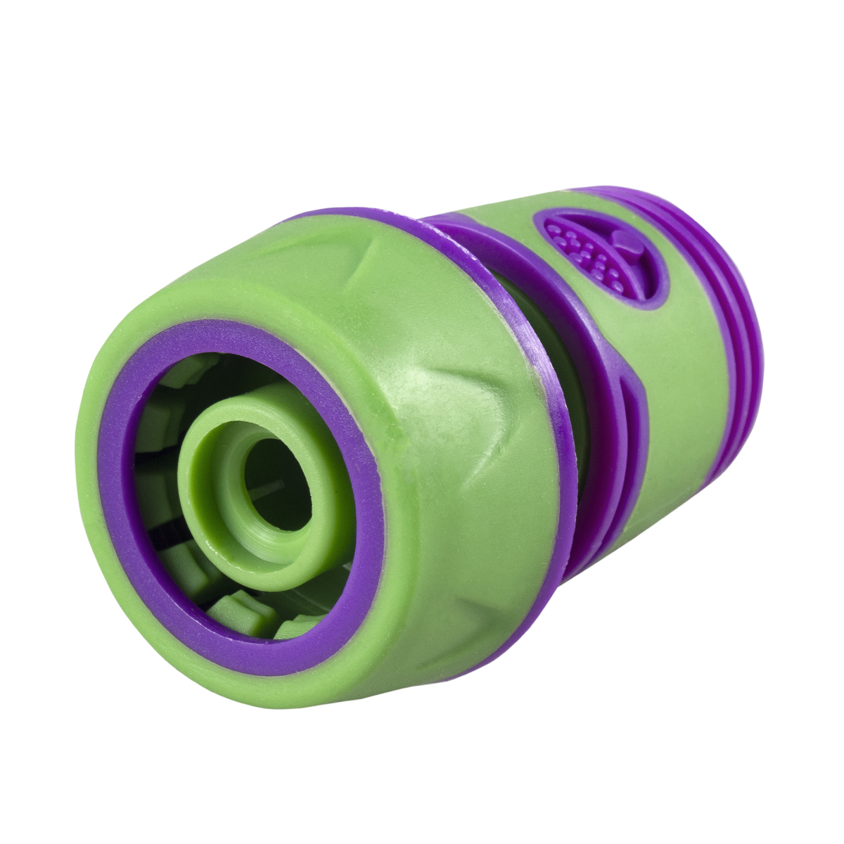 Соединитель для шлангов 3/4" пласт. с резин. покрытием (20/200) "don gazon" 096-5819