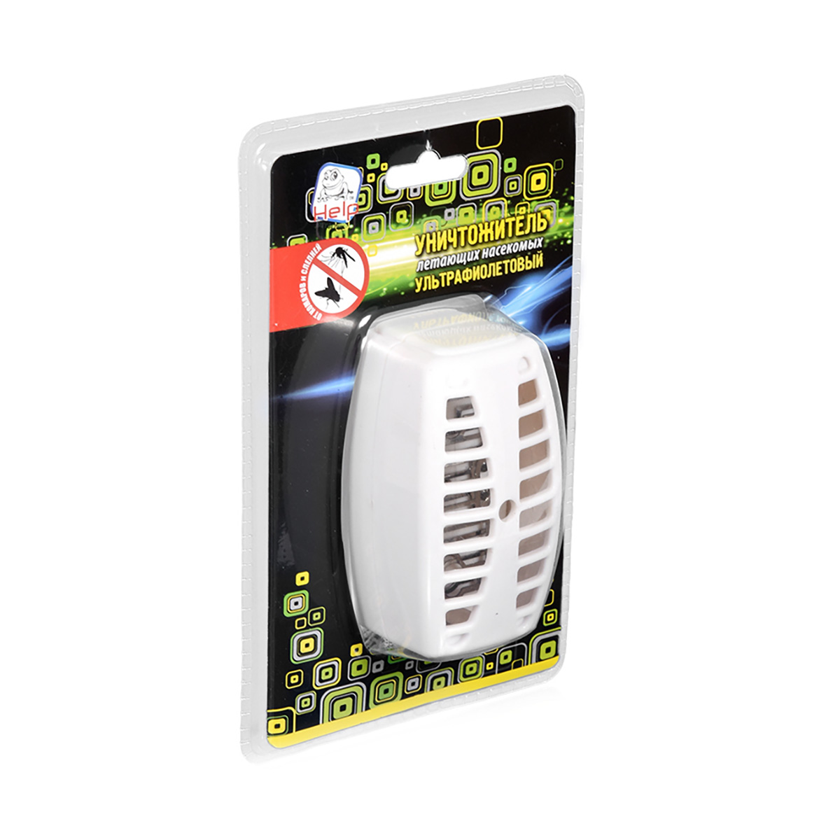 Уничтожитель летающих насекомых ультрафиолетовый (1/20) "help" 80407