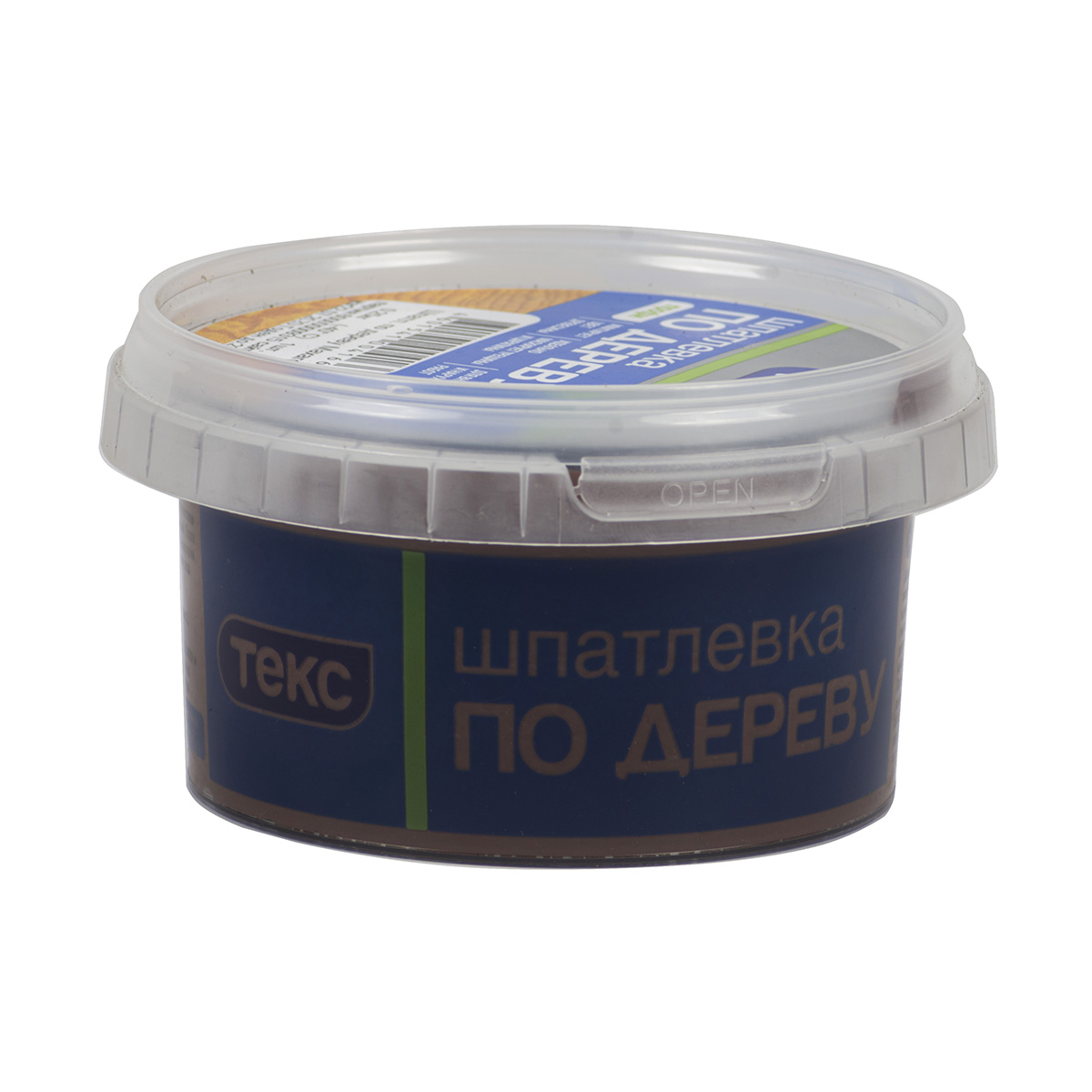 Шпатлевка по дереву "bioteks"/ "профи" махагон 0,25 кг (6/60) текс