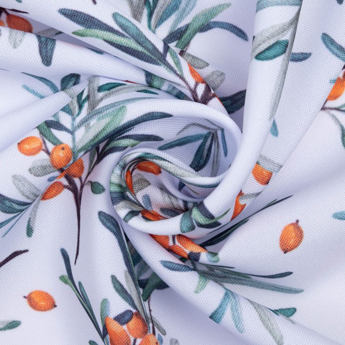 Шторы для кухни "berry garden" 145*180 см компл. 2 шт. с подхватами (1) "этель" 7183004