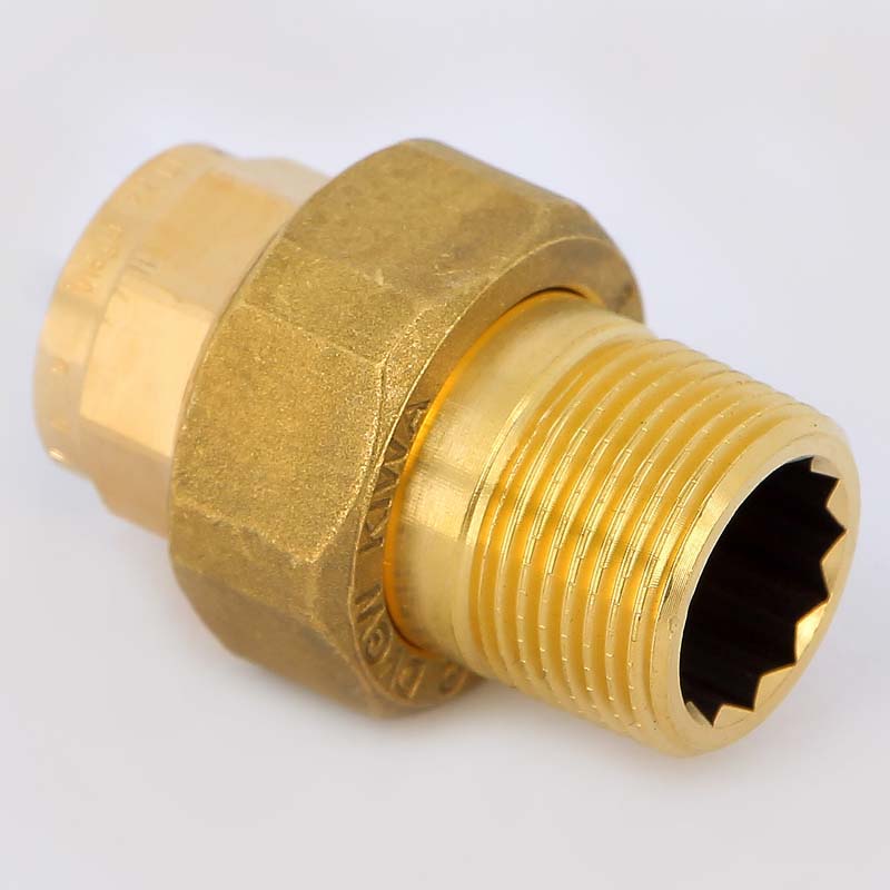 Американка с плоской прокладкой VIEGA пайка НР 22x3/4"