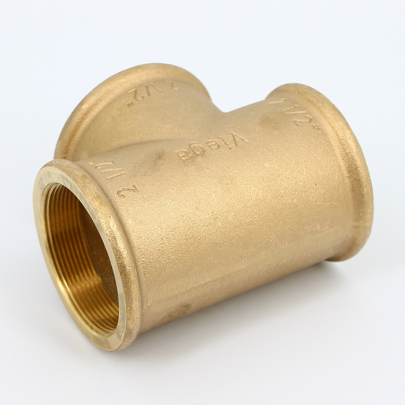 Тройник резьбовой (ВР) 2"1/2 бронза VIEGA (321734)