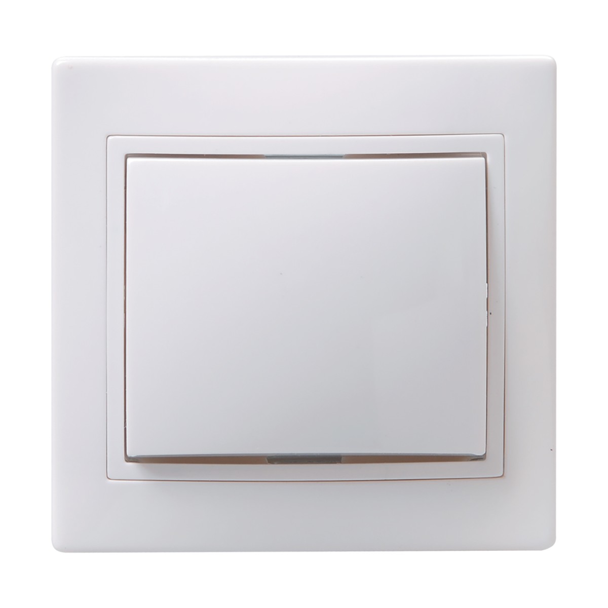 Выключатель "кварта" 1 кл. вс10-1-0-кб, 10а, белый (1/10/200) "iek"