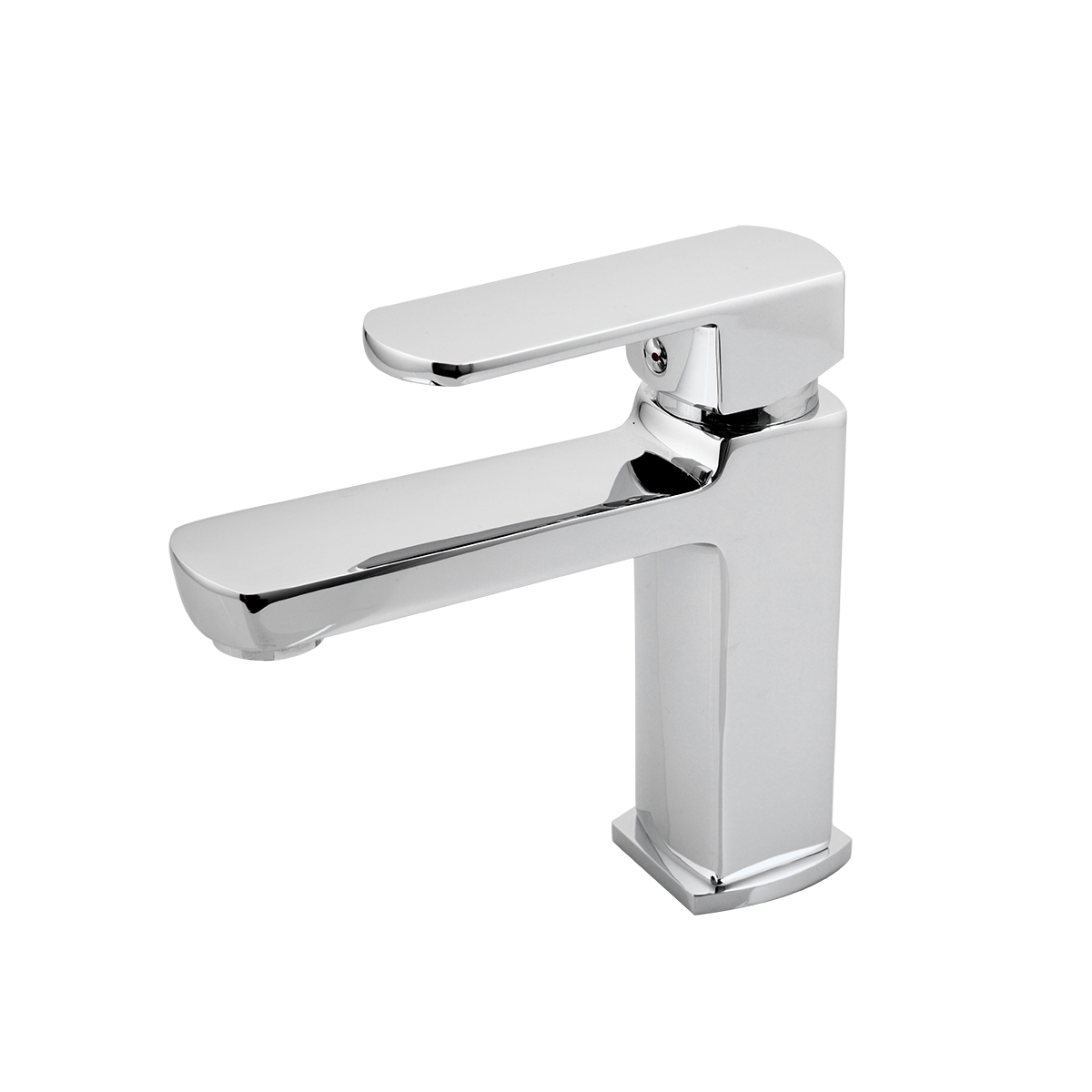 Смеситель для умывальника f1073 монолитный, хром (1/8) "frap"