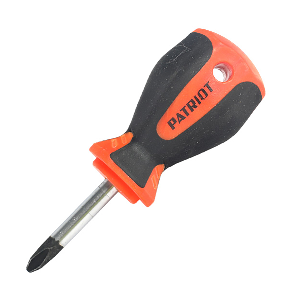 Отвертка крестовая магнитная 38 мм  рн №2, 2-х комп. рукоятка (1/240) "patriot" 350003031
