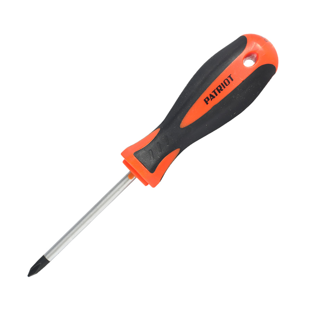 Отвертка крестовая магнитная 75 мм  рн №1, 2-х комп. рукоятка (1/12/180) "patriot" 350003020