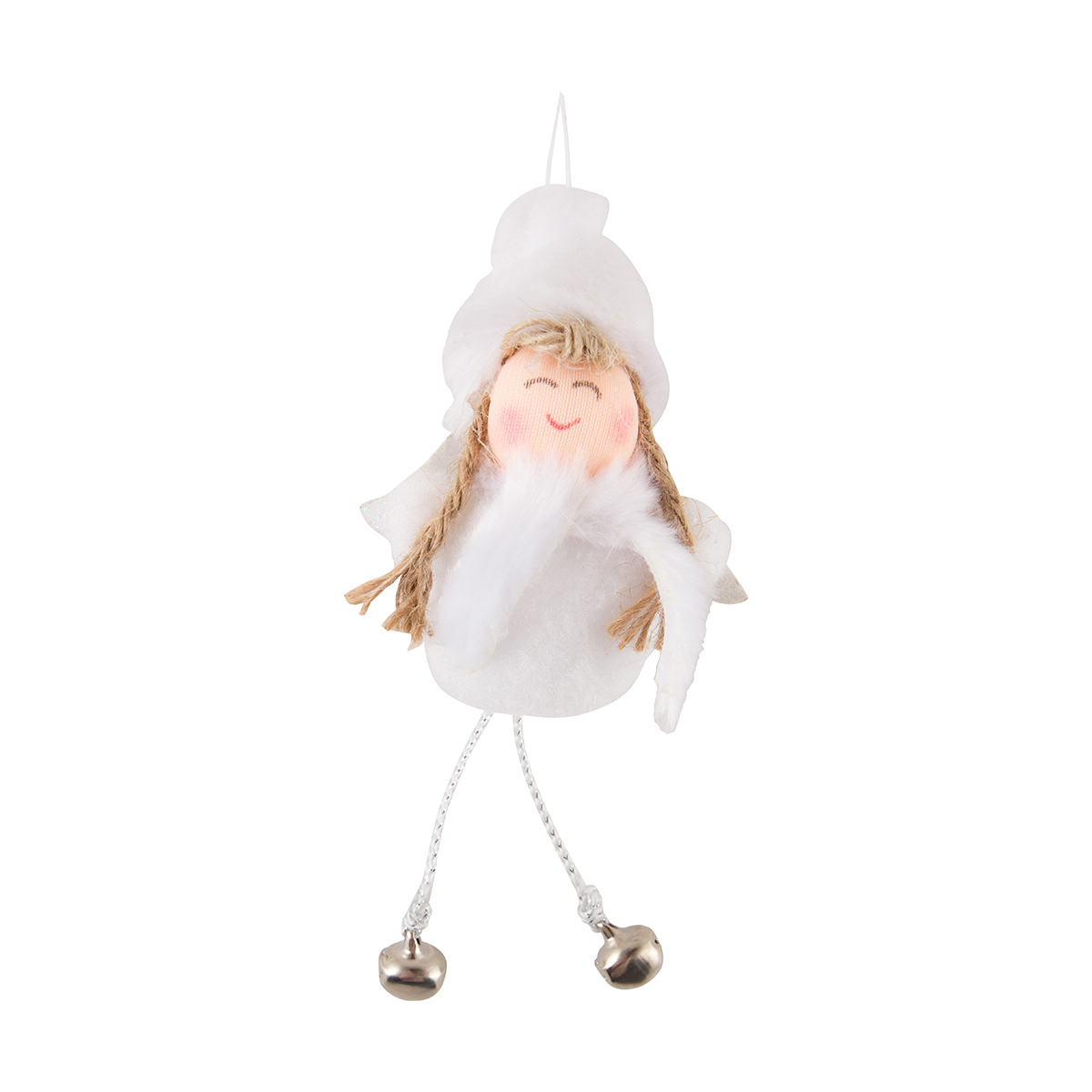 Украшение новогоднее "девочка" 13 см (1/12/720) "волшебная страна"