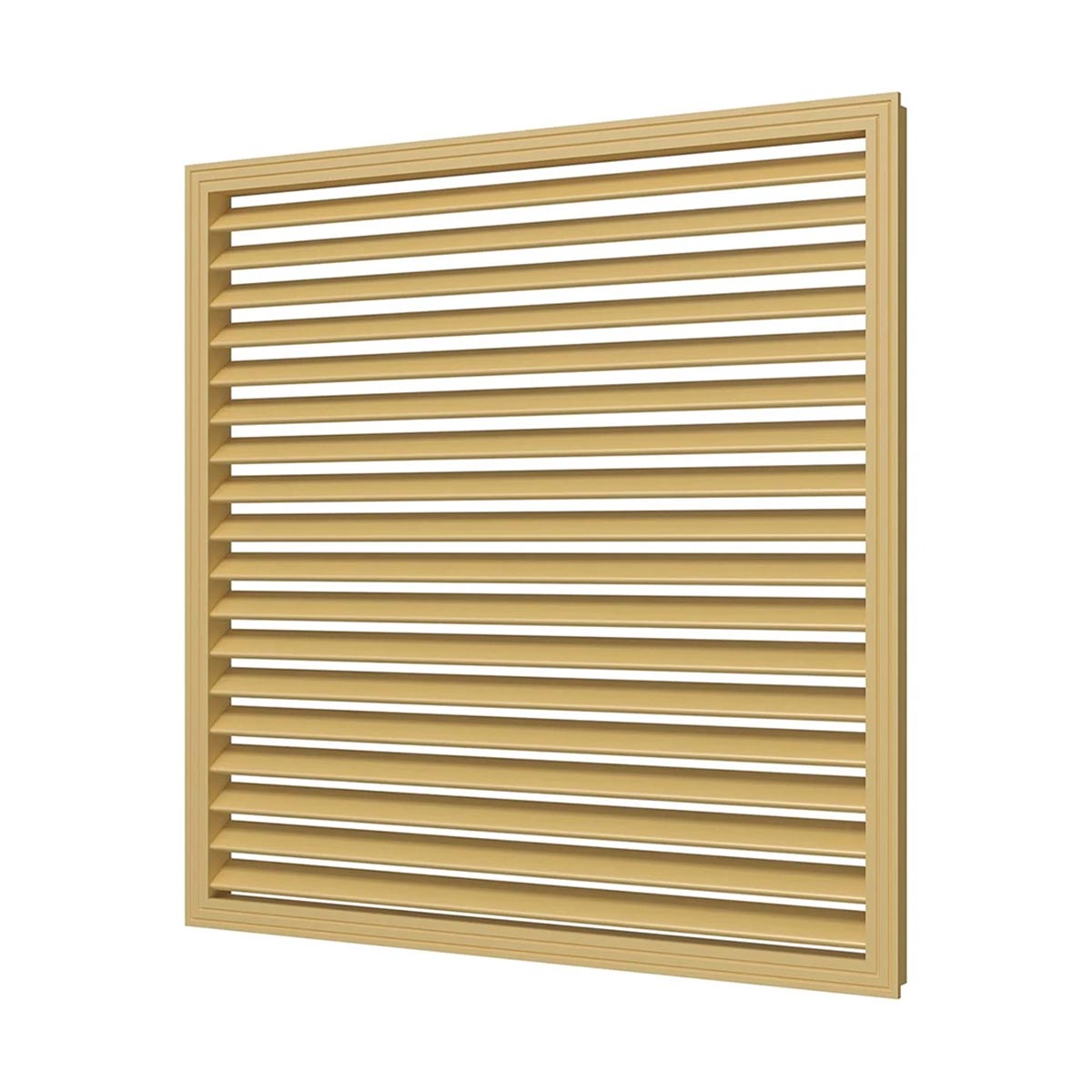 Решетка вентиляц. 600 х 600 мм пласт. бежевая (1/5) "эра" п6060р беж