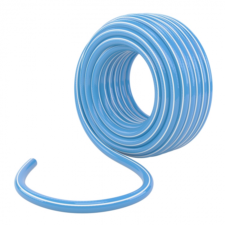 Шланг поливочный армированный, ПВХ, 1/2", 50 м, "Azure" Palisad (67608)