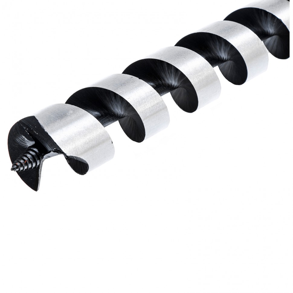 Сверло по дереву шнековое, 32 х 350 мм, шестигранный хвостовик Matrix (70155)