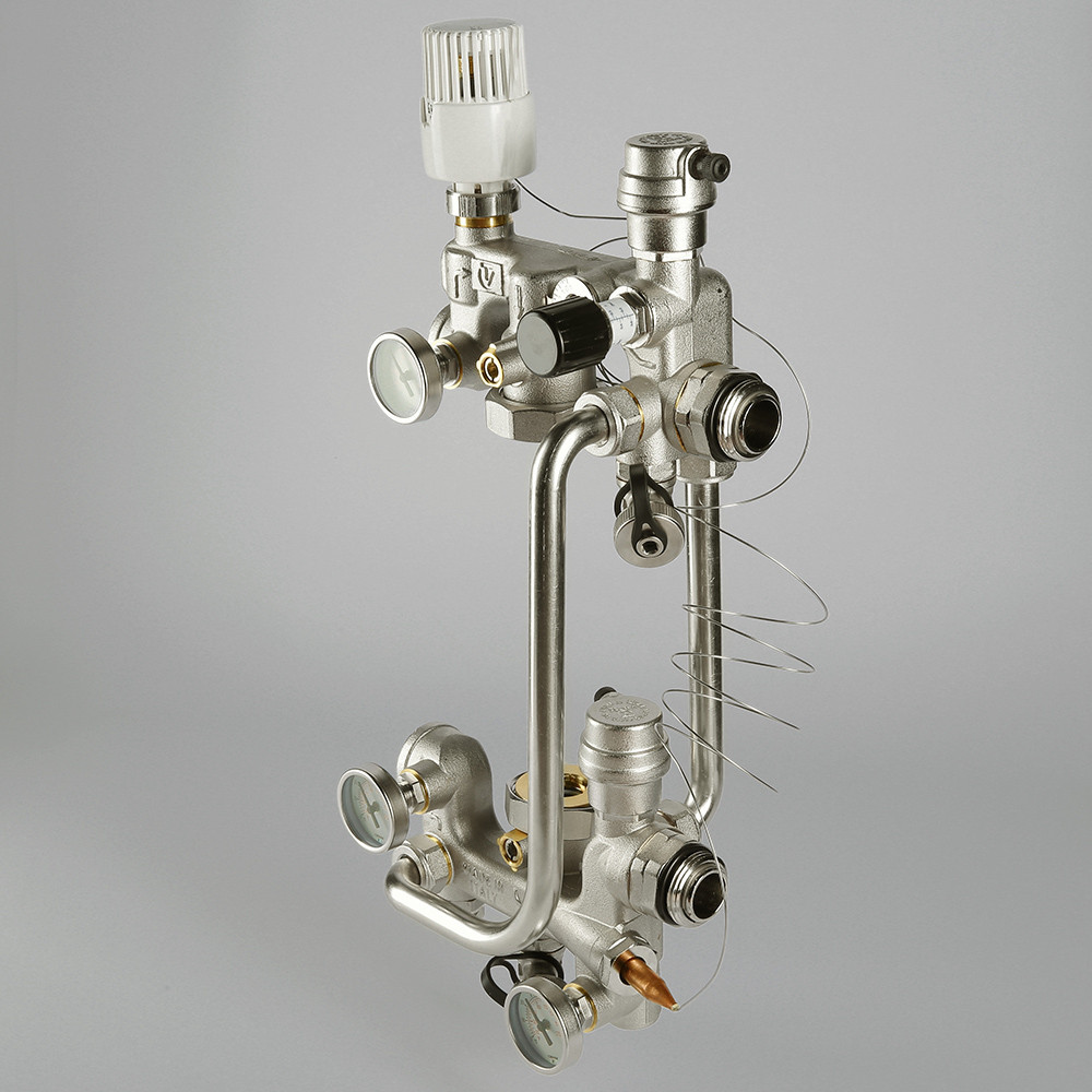 Насосно-смесительный узел 1" VALTEC COMBI 180 мм