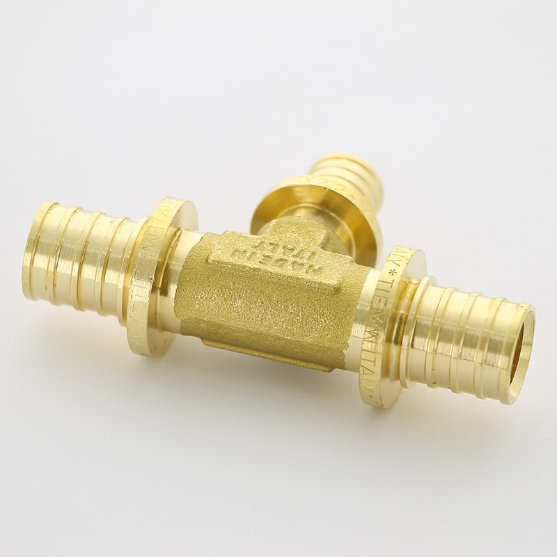 Тройник переходной 20 x 16 x 20 аксиальный для труб PE-X UNI-FITT