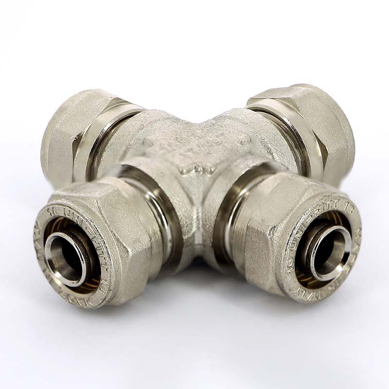 Крестовина обжимная 16 х 16 х 16 х 16 UNI-FITT