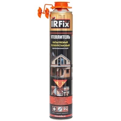 Пена утеплитель напыляемый IRFix 890мл