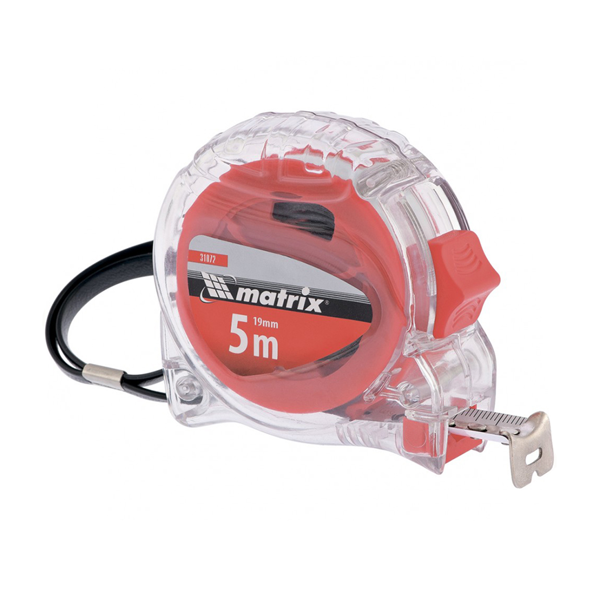 Рулетка "crystal" поликарбон. корпус 5 м /25 мм (1/120) "matrix"