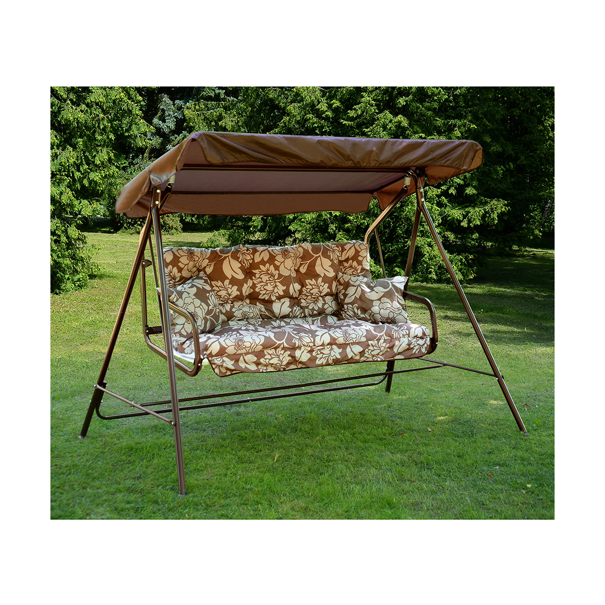 Качели садовые 2-х местные "невада" (1) "olsa" с1332