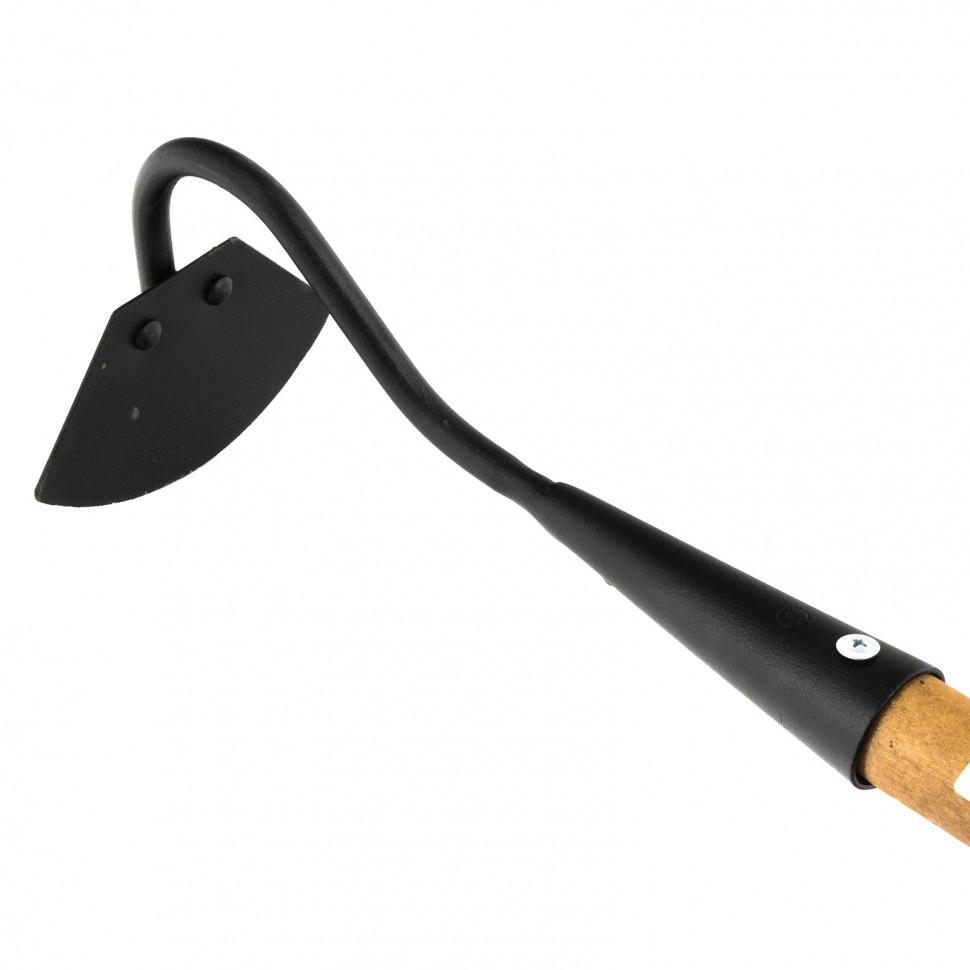 Мотыга стальная, 114 х 65 х 1185 мм, закаленная, деревянный лакированный черенок, Арти, (62330)