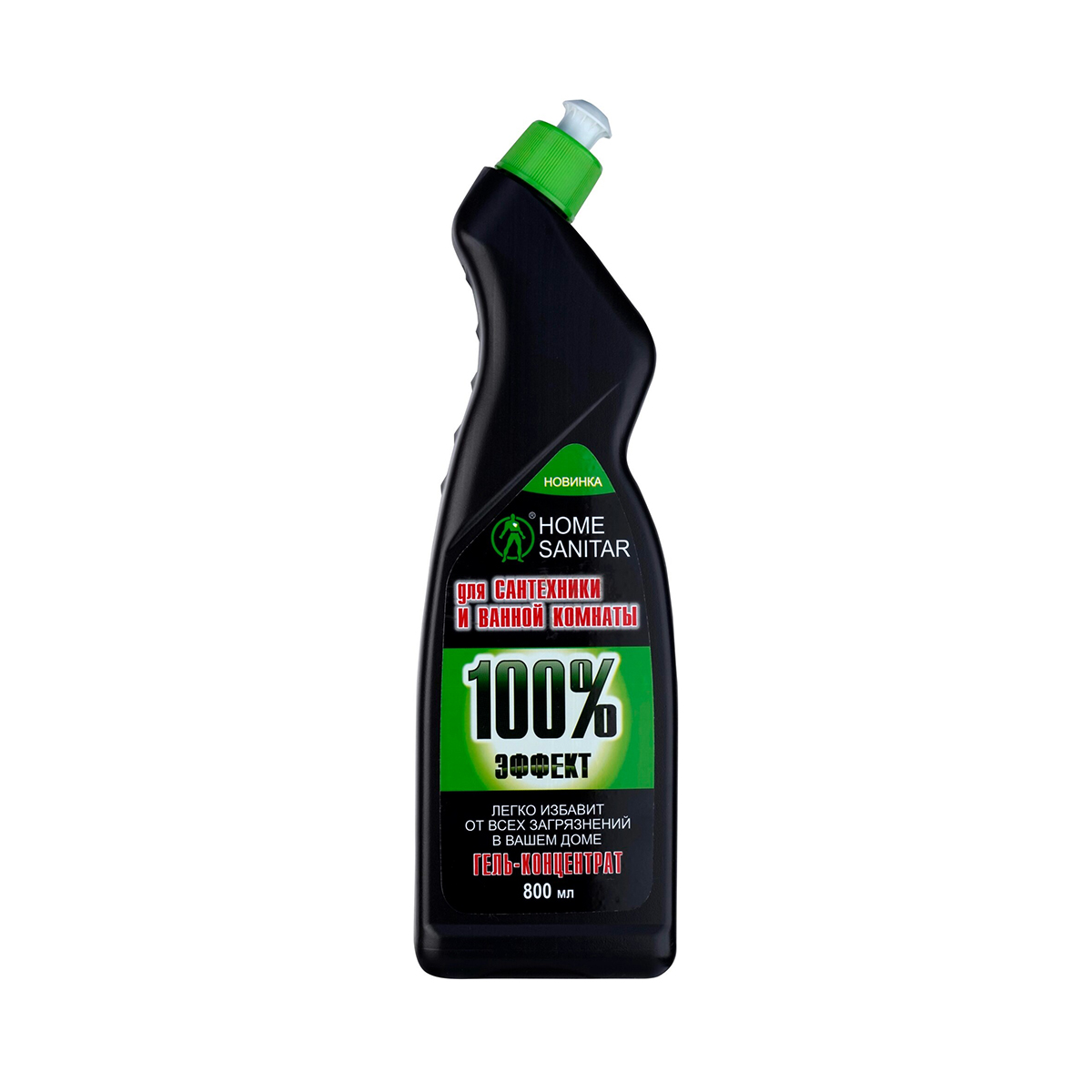 Средство чистящее для сантехники "home sanitar" 800 мл гель концентрат (1/21)