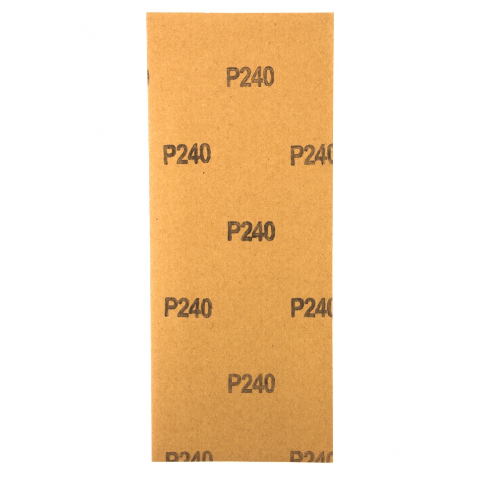 Шлифлист на бумажной основе, P 240, 115 х 280 мм, 5 шт, водостойкий Matrix (756783)