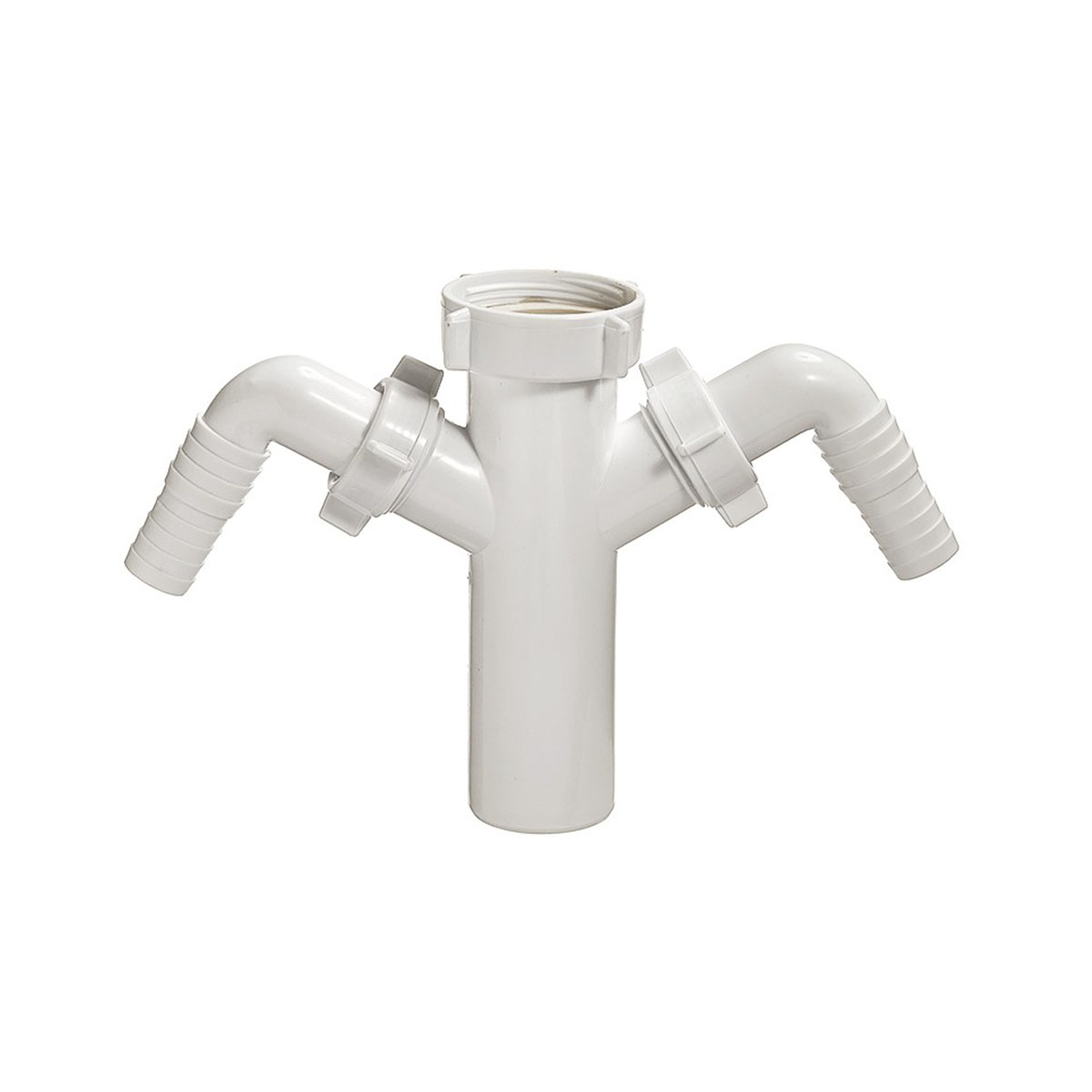 Патрубок с двумя отводами для стир./ посудом. машин 1 1/2" х 40 (1/110) "orio" а-4176