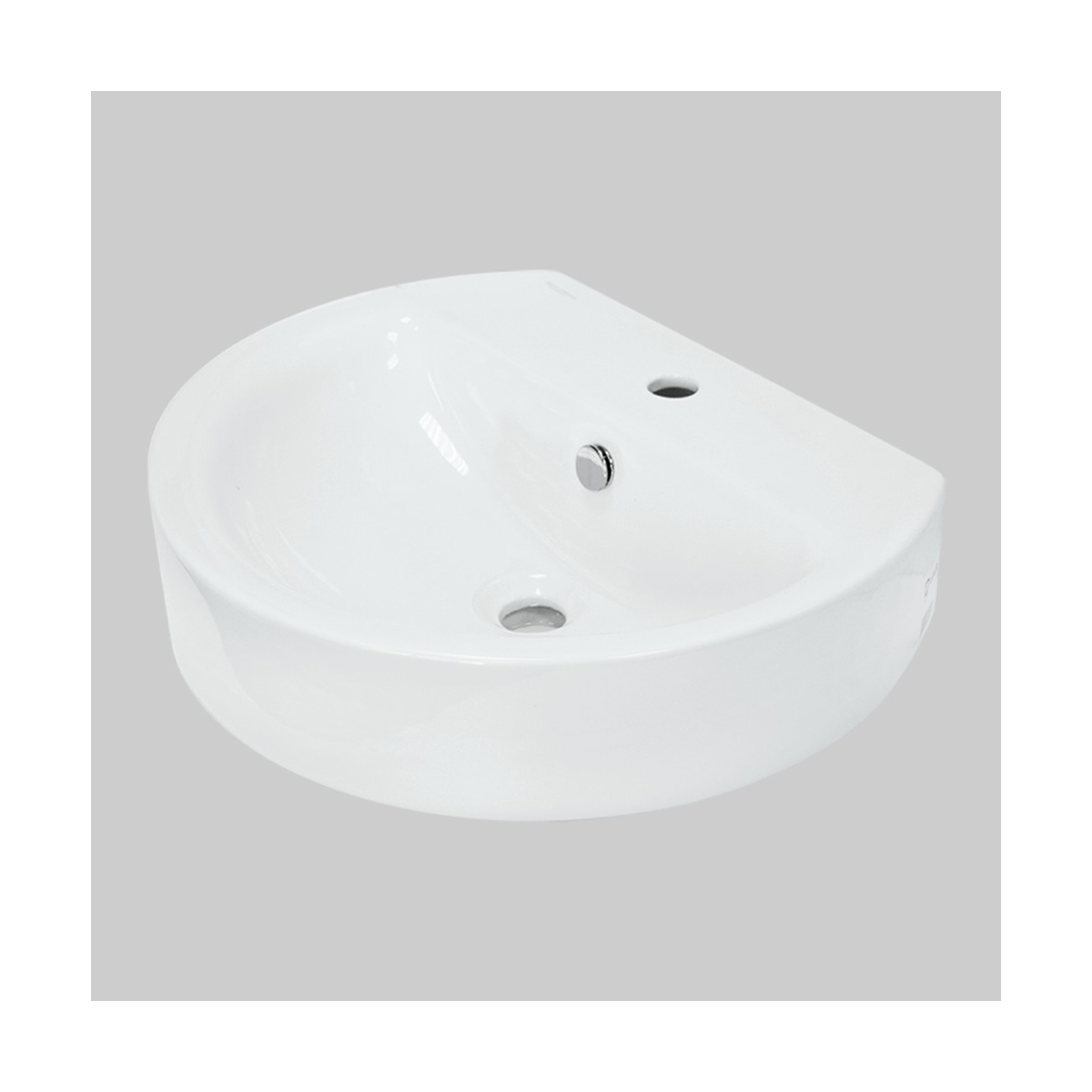 Раковина "best" белая "sanita luxe"  wb.pd/best/55-c/wht.g/s1