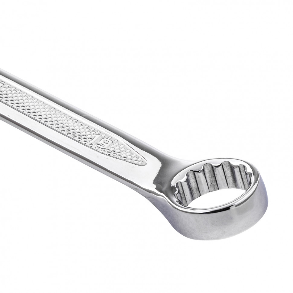 Ключ комбинированный, 19 мм, CrV, антислип Stels (15256)