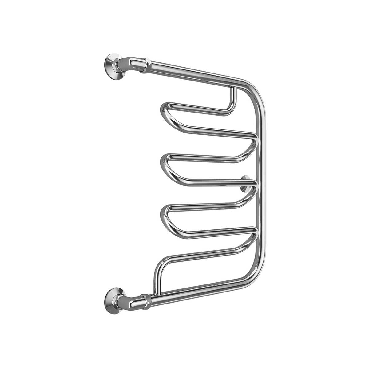 Полотенцесушитель водяной "фокстрот-лиана aisi" 500*600 (хром) "terminus"