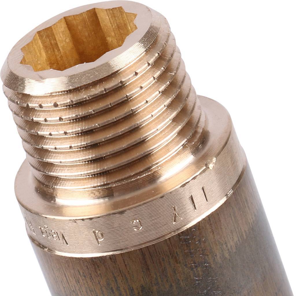 Удлинитель резьбовой 1/2" x 150 мм ВН бронза VIEGA (440305)