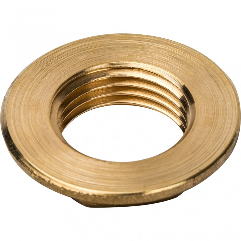 Контргайка с упором 3/4" ВР латунь STOUT