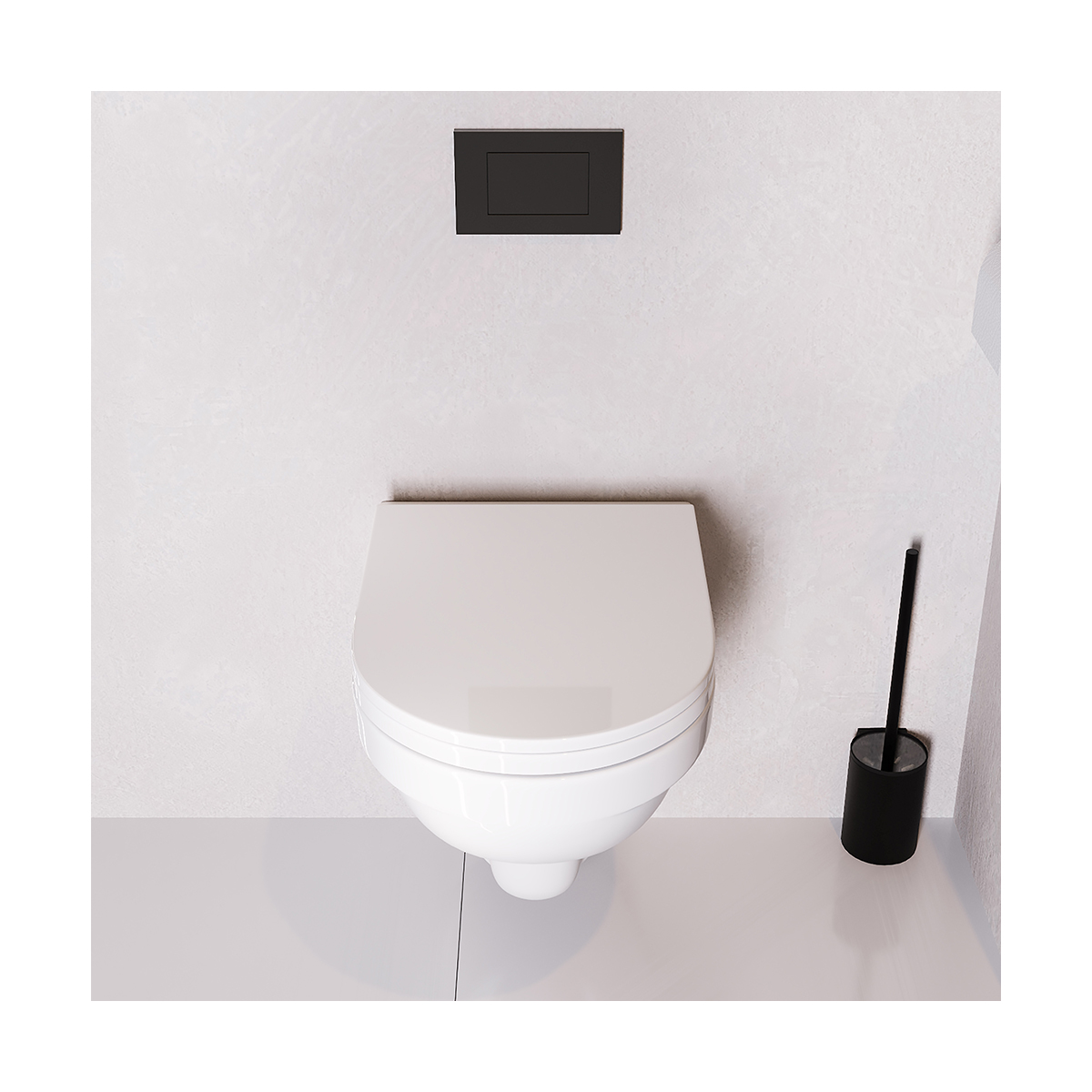 Унитаз подвесной "best" белый "sanita luxe"  wc.wh/best/dm/wht.g/s1