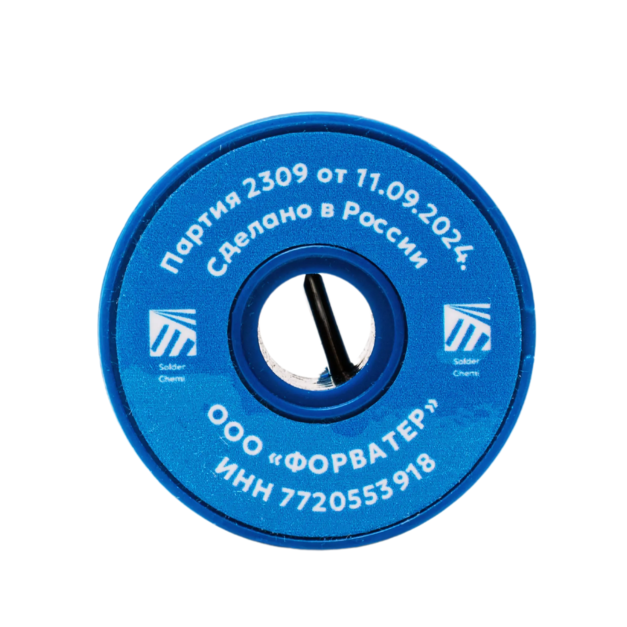 Припой для пайки SAC305 (Sn96.5Ag3Cu.5), толщина 3.0, 250 гр., бессвинцовый, Solder Chemi (Россия)