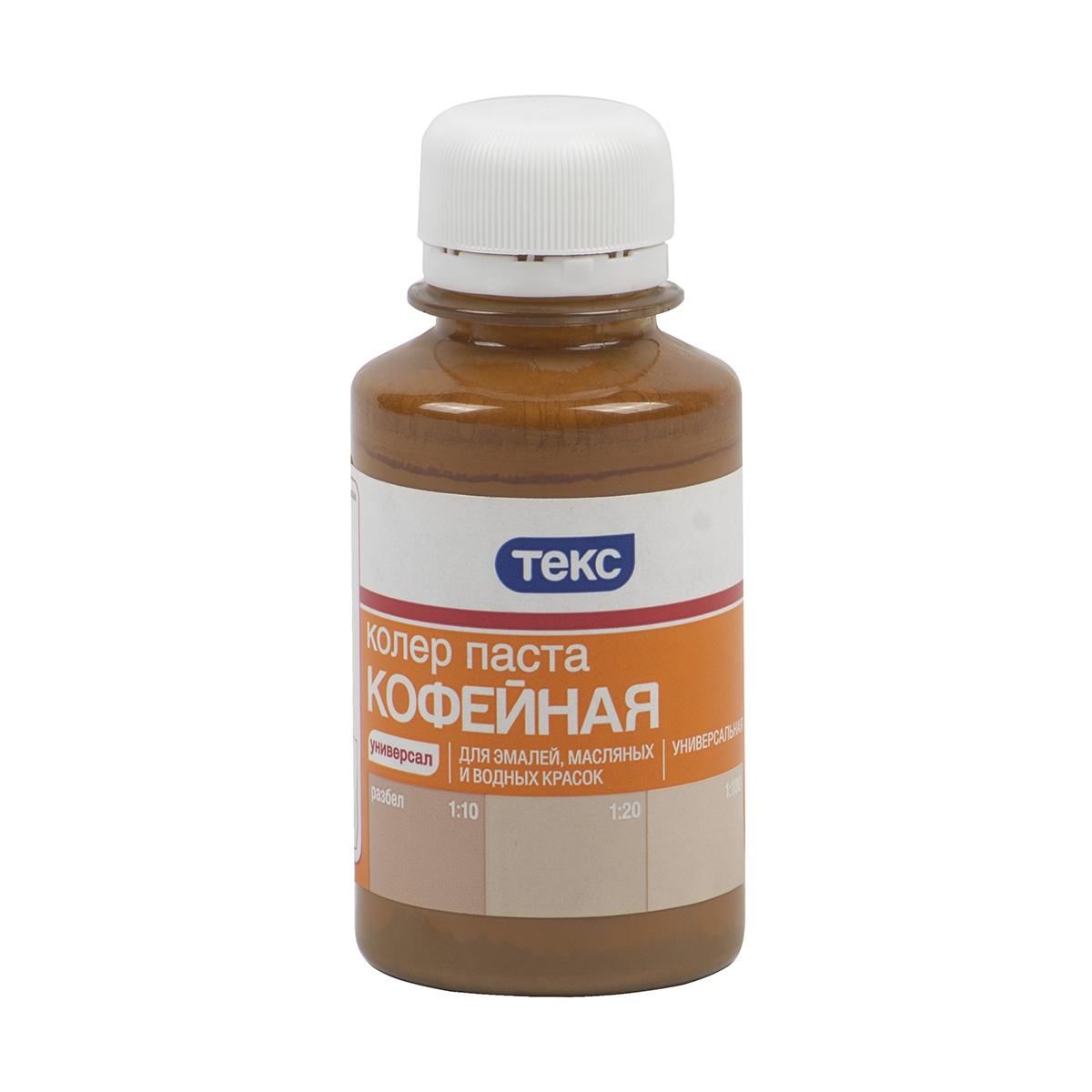 Паста колер. универс. № 10  кофейная  0,1 л (30) текс
