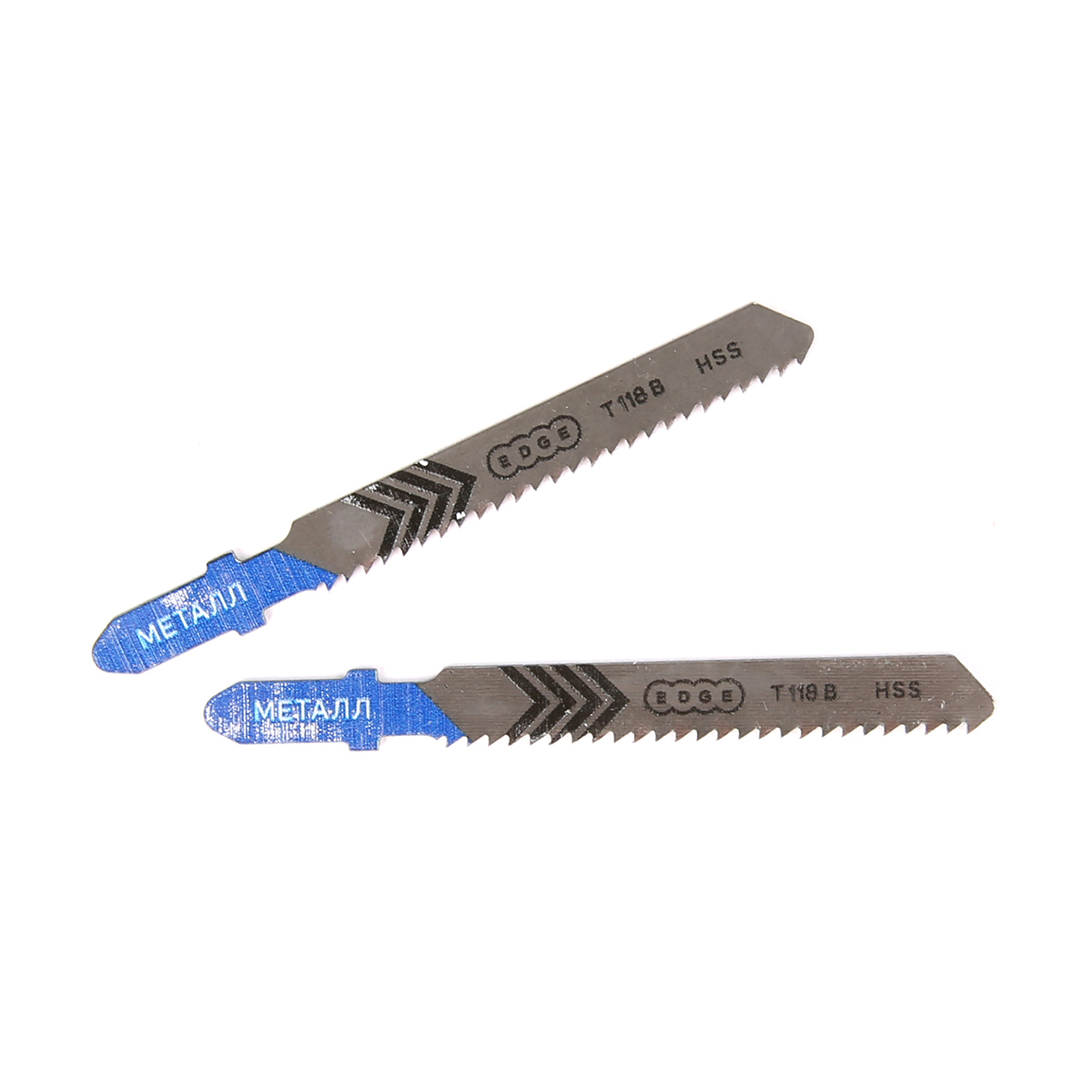 Пилки для лобзика по металлу t118b  2 шт. 50 мм (1/10) "edge by patriot" 814010002