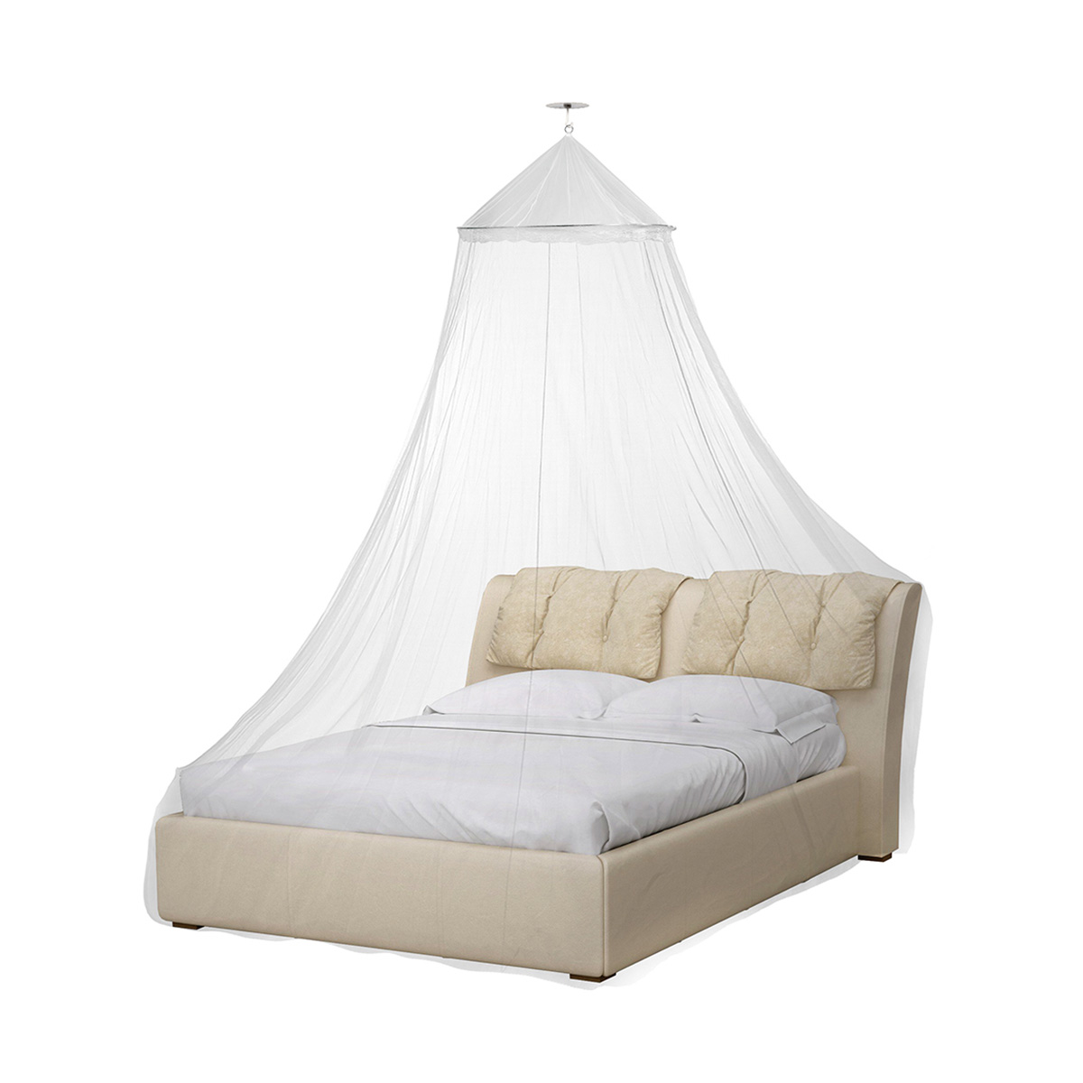 Сетка-полог для кровати с креплением d-4 м, h-2,5 м (1/6) "help" 80014