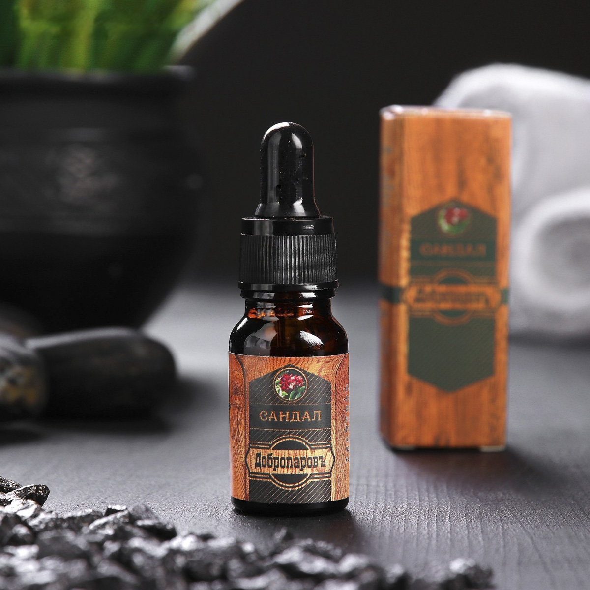 Масло эфирное "сандал" 10 мл "добропаровъ" 3664963