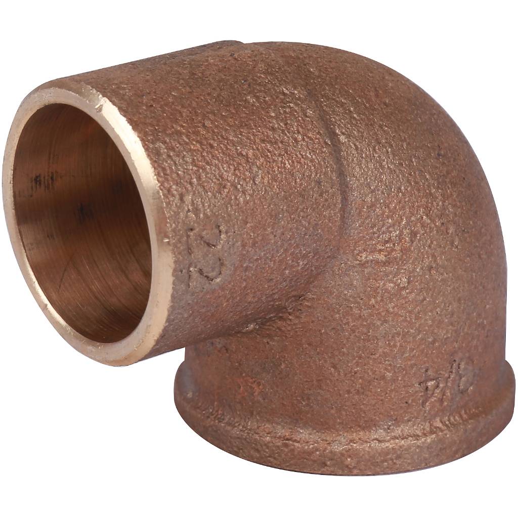 Угол переходной 22x3/4" (ВР) SANHA под пайку бронзовый 140902234