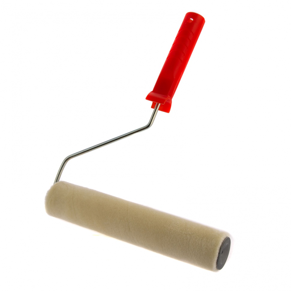 Валик "Велюр" Pro, 250 мм, ворс 4 мм, D 40 мм, D ручки 6 мм, шерсть 50%, полиакрил 50% MTX (81346)