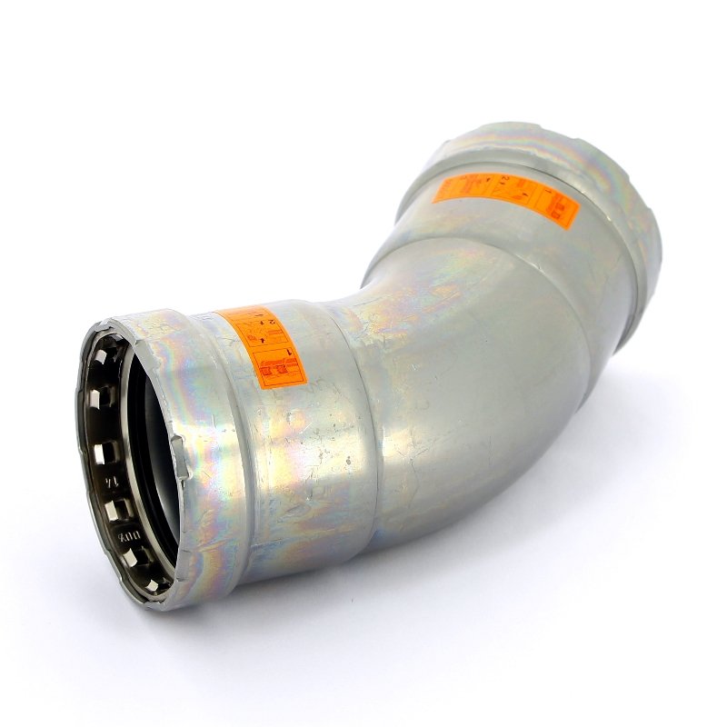 Угол 45 град. пресс оцинкованная сталь Megapress VIEGA 2"