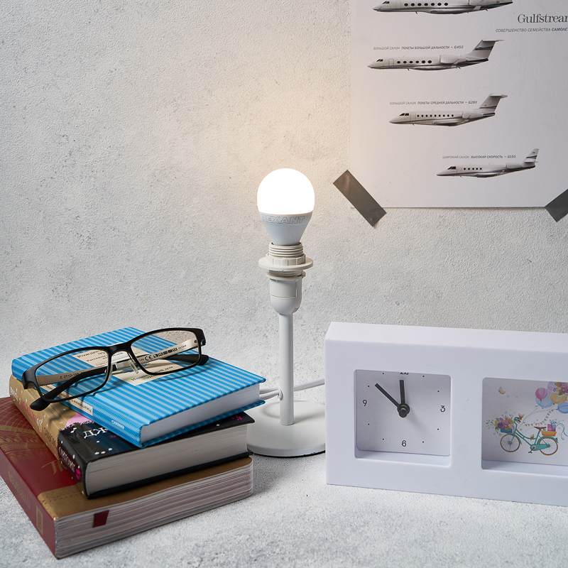 Лампа светодиодная "rexant" шарик (gl) 11,5w 2700 k 1093 лм  e14, тепл. свет (10/100) 604-041