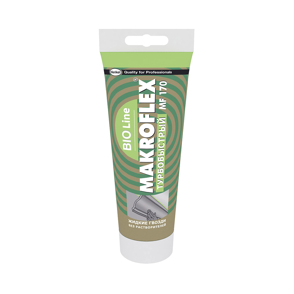 Жидкие гвозди "makroflex bio line"  mf170 турбобыстрые 250 г (1/12)
