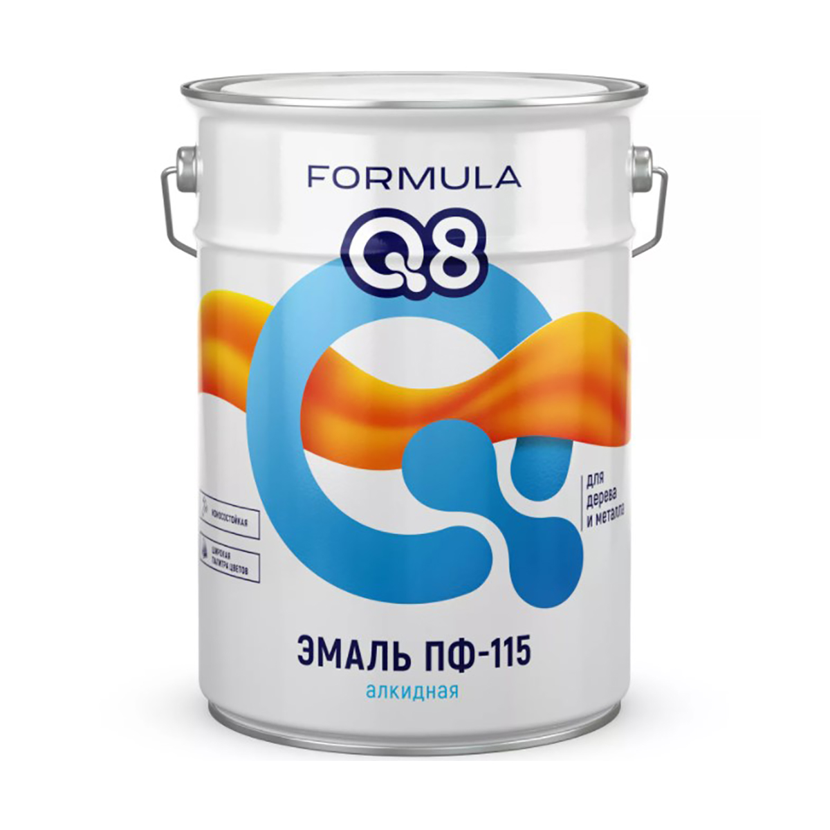 Эмаль  пф-115  синяя 20 кг (1) "formula q8"