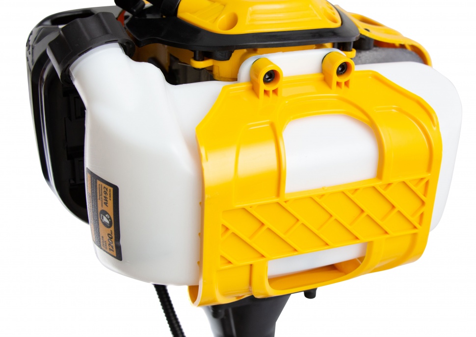 Триммер бензиновый DTL-33S, 33 см3, разъемная штанга, состоит из 2 частей Denzel (96262)